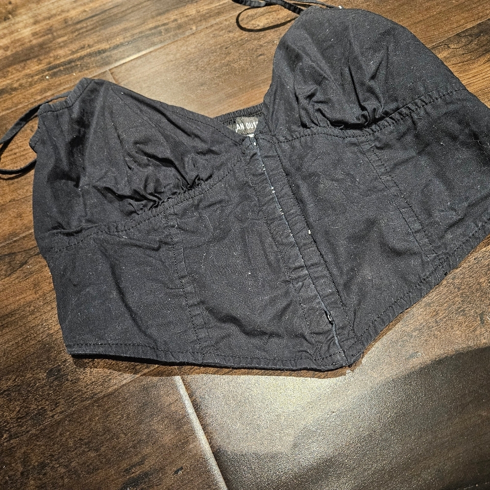 Urban Outfitters Cropped Bustier Top